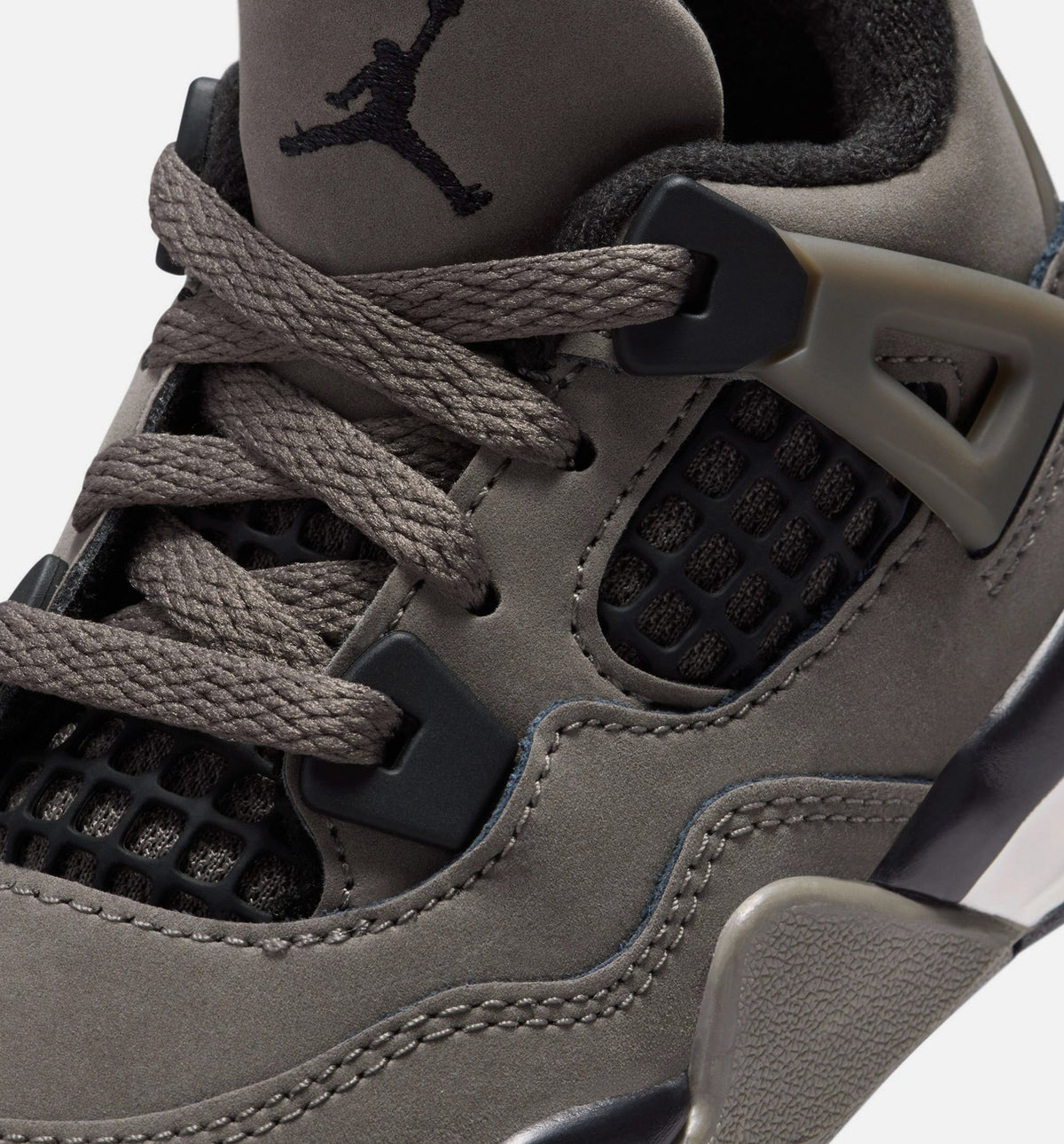 Air Jordan 4 Retro Cave Stone And Black 婴幼尺码生活方式鞋 - Cave Stone/Black/Moon Particle