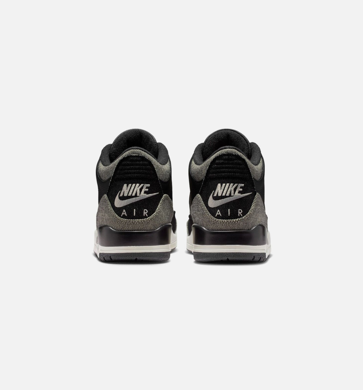 Air Jordan 3 x Levi's Black and White 男款生活方式鞋 - Denim/Black/Gym Red