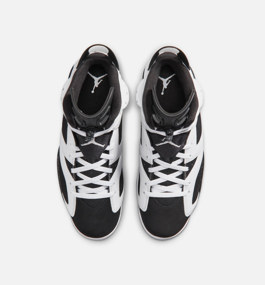 Air Jordan 6 Retro Black And White 男款生活方式鞋 - Black/White