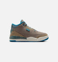 Air Jordan 3 Retro Olive Grey Preschool Lifestyle Shoes - Olive Grey/Green Abyss/Khaki/Sea Glass