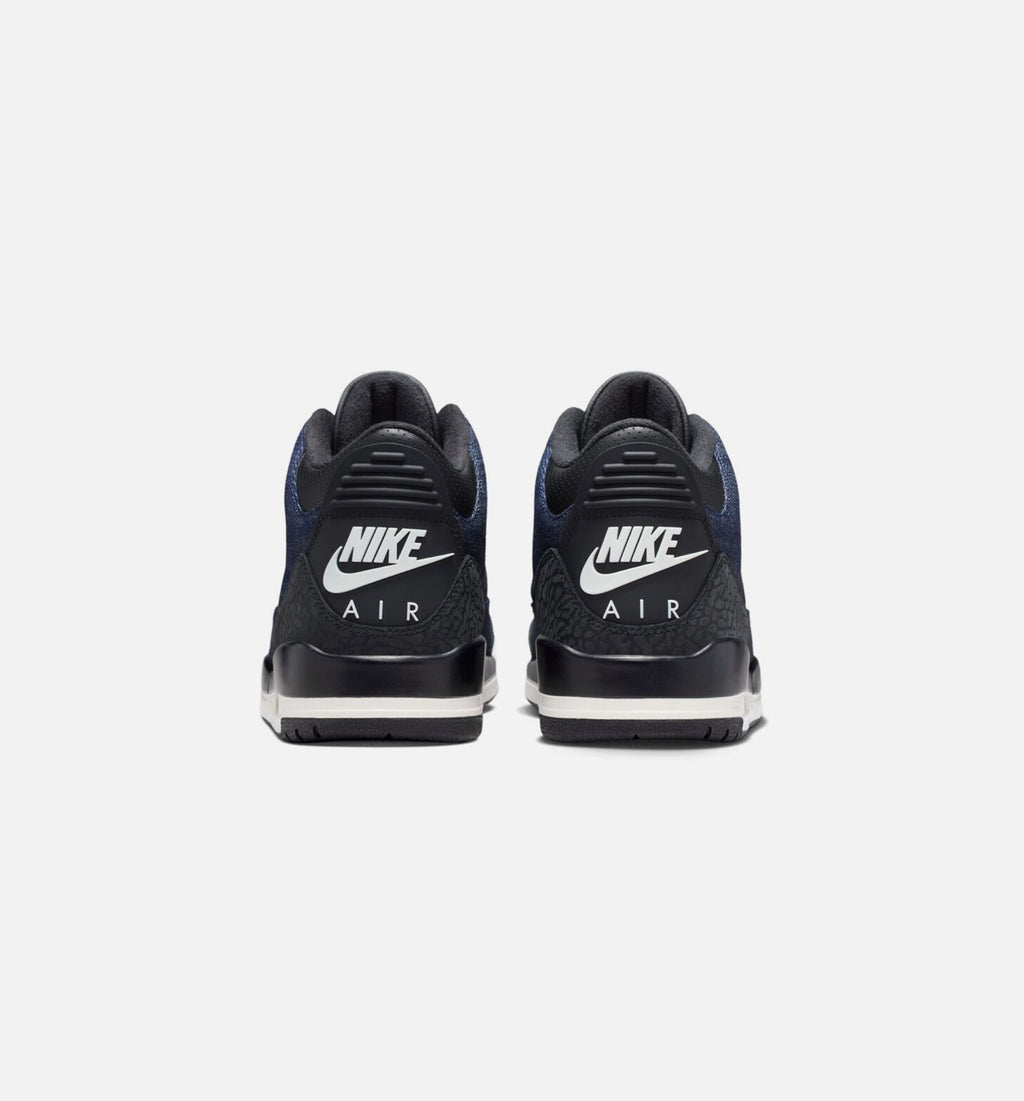 Air Jordan 3 x Levi's Men's Lifestyle Shoes - Denim/Black/Sail