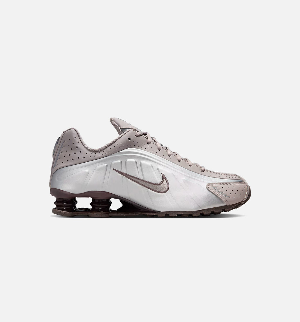 Shox R4 Men's Lifestyle Shoes - Cave Stone/College Grey/Baroque Brown