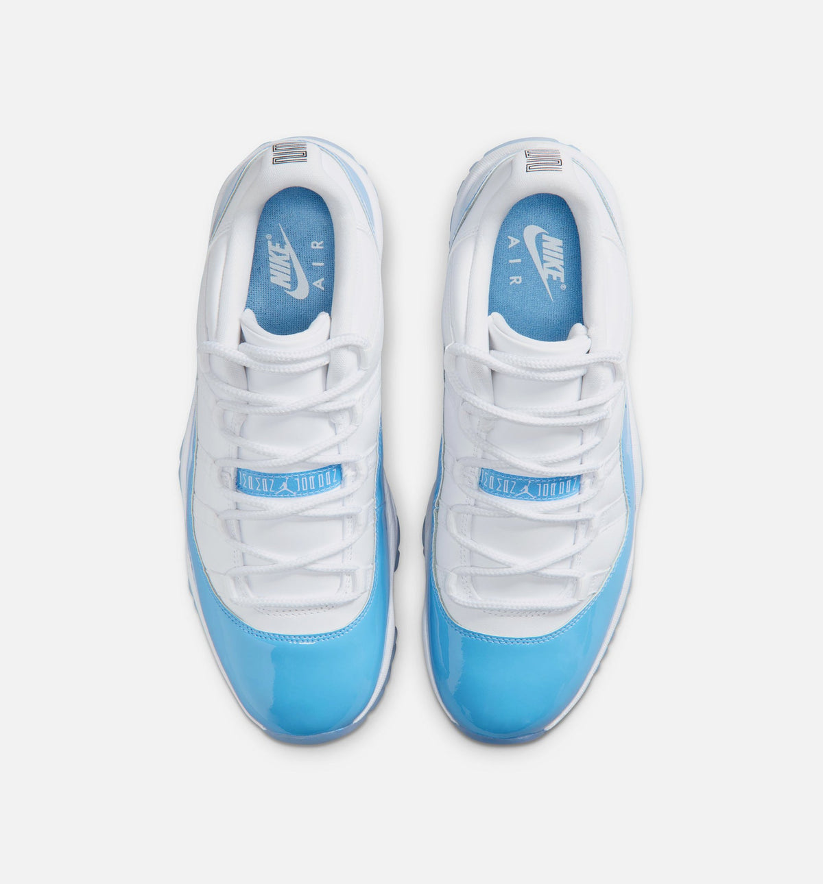 Air Jordan 11 Retro Low University Blue 男款生活方式鞋 - White/University Blue/Black