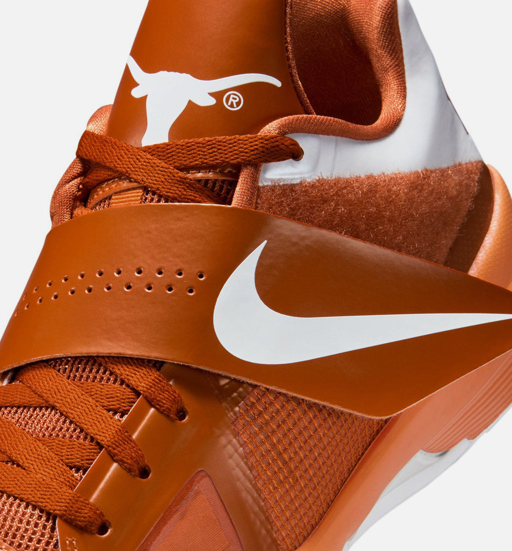 Zoom KD 4 Texas Longhorns 男款生活方式鞋 - Desert Orange/White