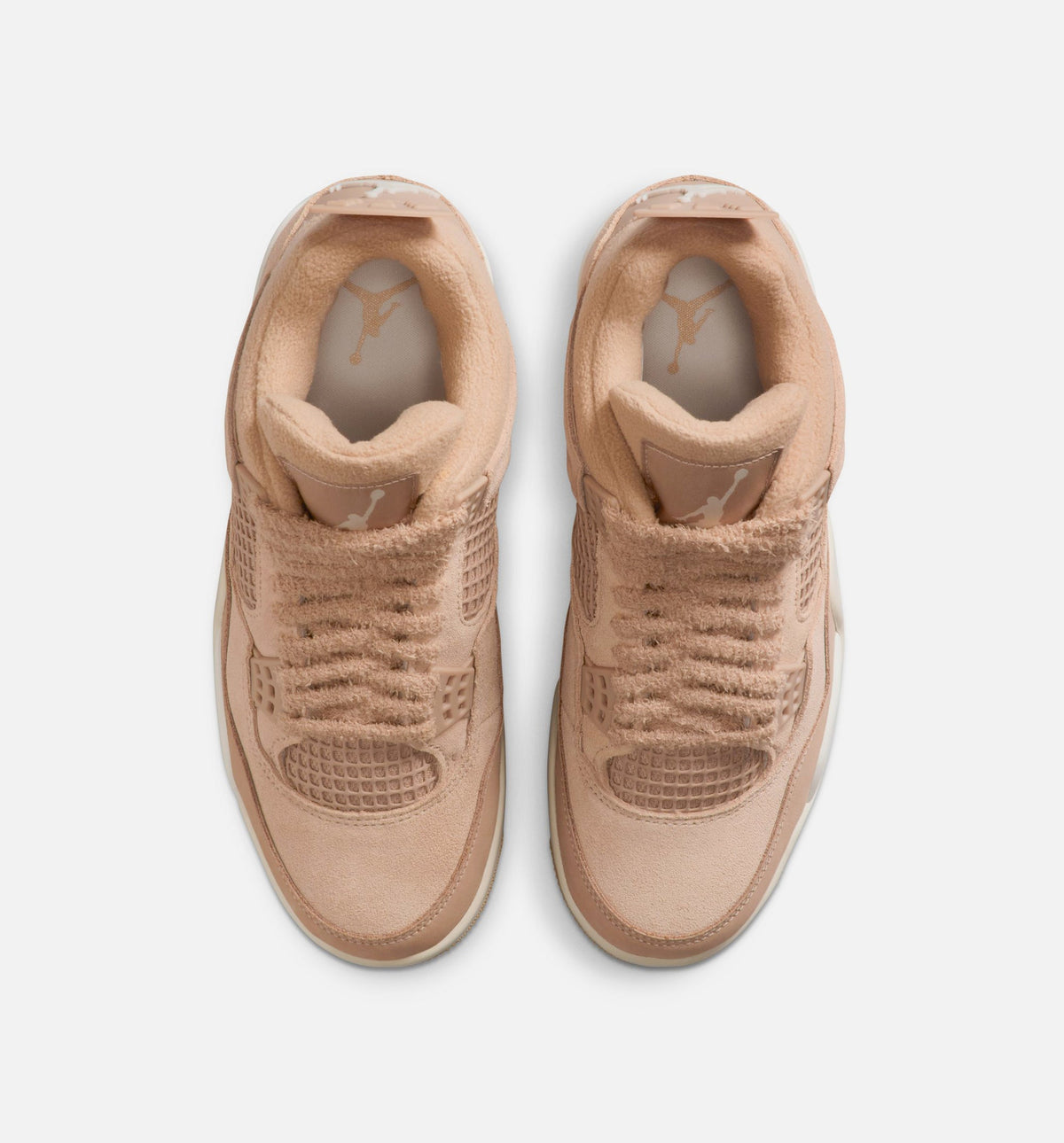 Air Jordan 4 Retro Cozy Girl 女款生活方式鞋 - Hemp/Light Orewood Brown