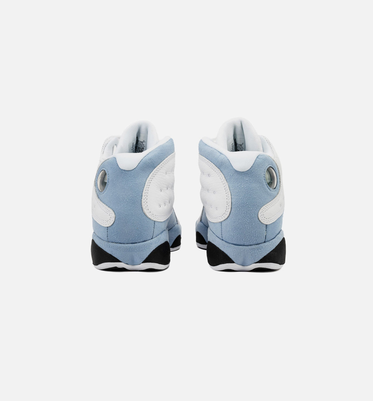 Air Jordan 13 Retro Grade School Shoes - White/Blue Grey/Black/Yellow Ochre