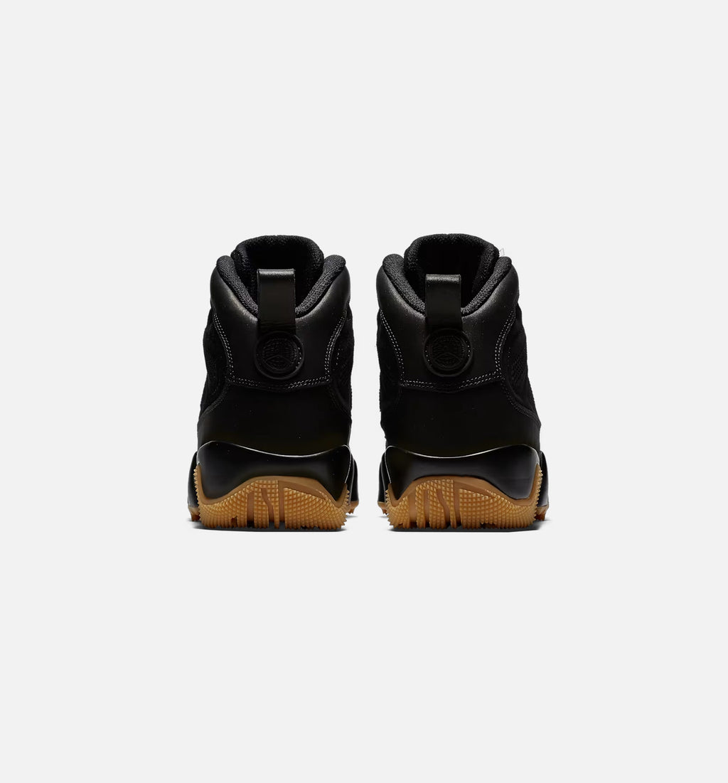 Air Jordan 9 Retro 男款生活方式靴 - Black/Black/Gum Light Brown