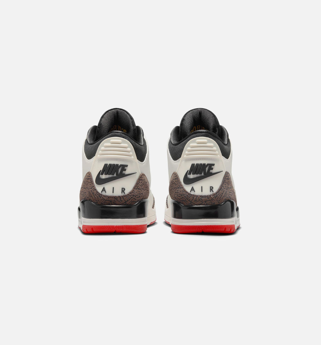 Air Jordan 3 Retro Sail And University Red 男款生活方式鞋 - Sail/Black/University Red/Pale Ivory