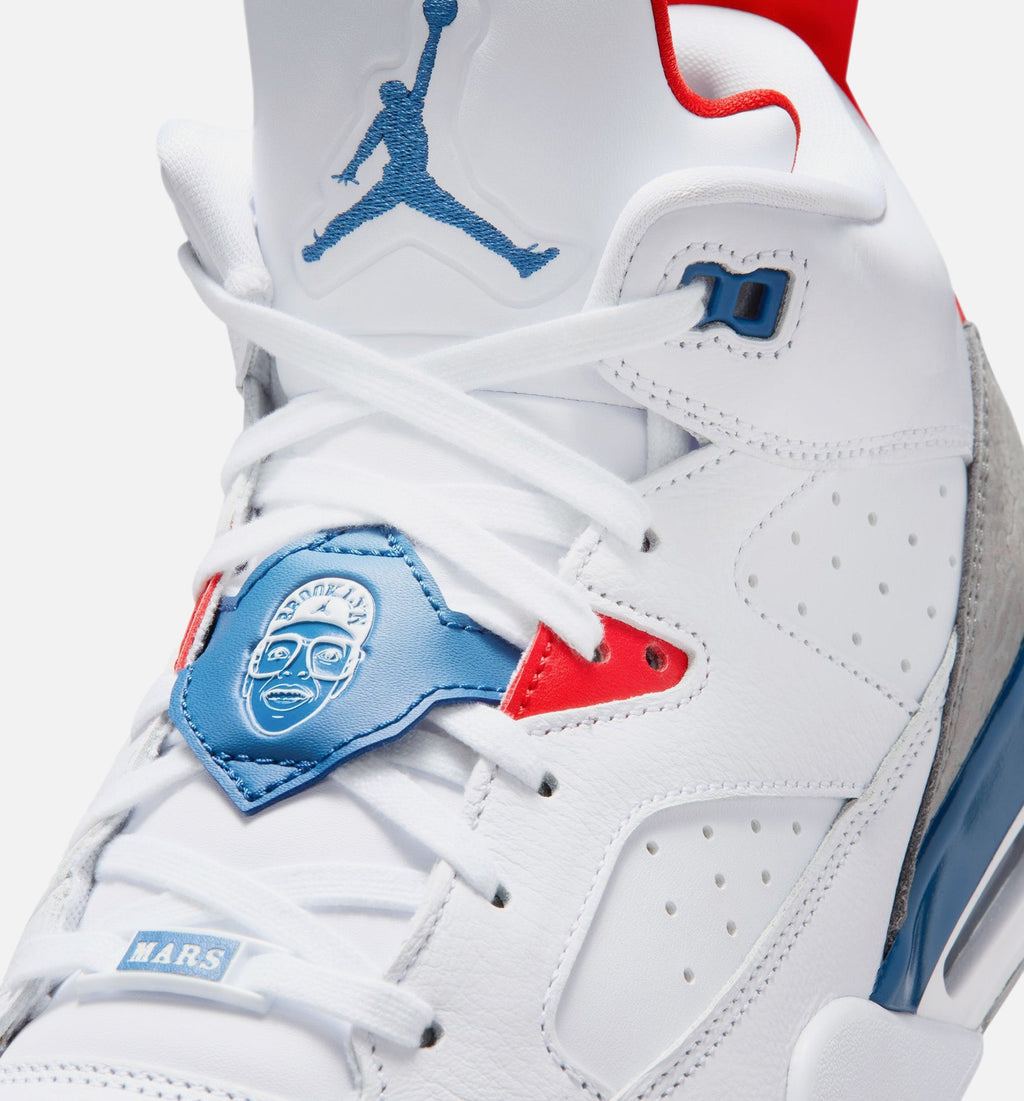 Son of Mars Low Men's Lifestyle Shoes - White/Varsity Red/Light Smoke Grey/True Blue