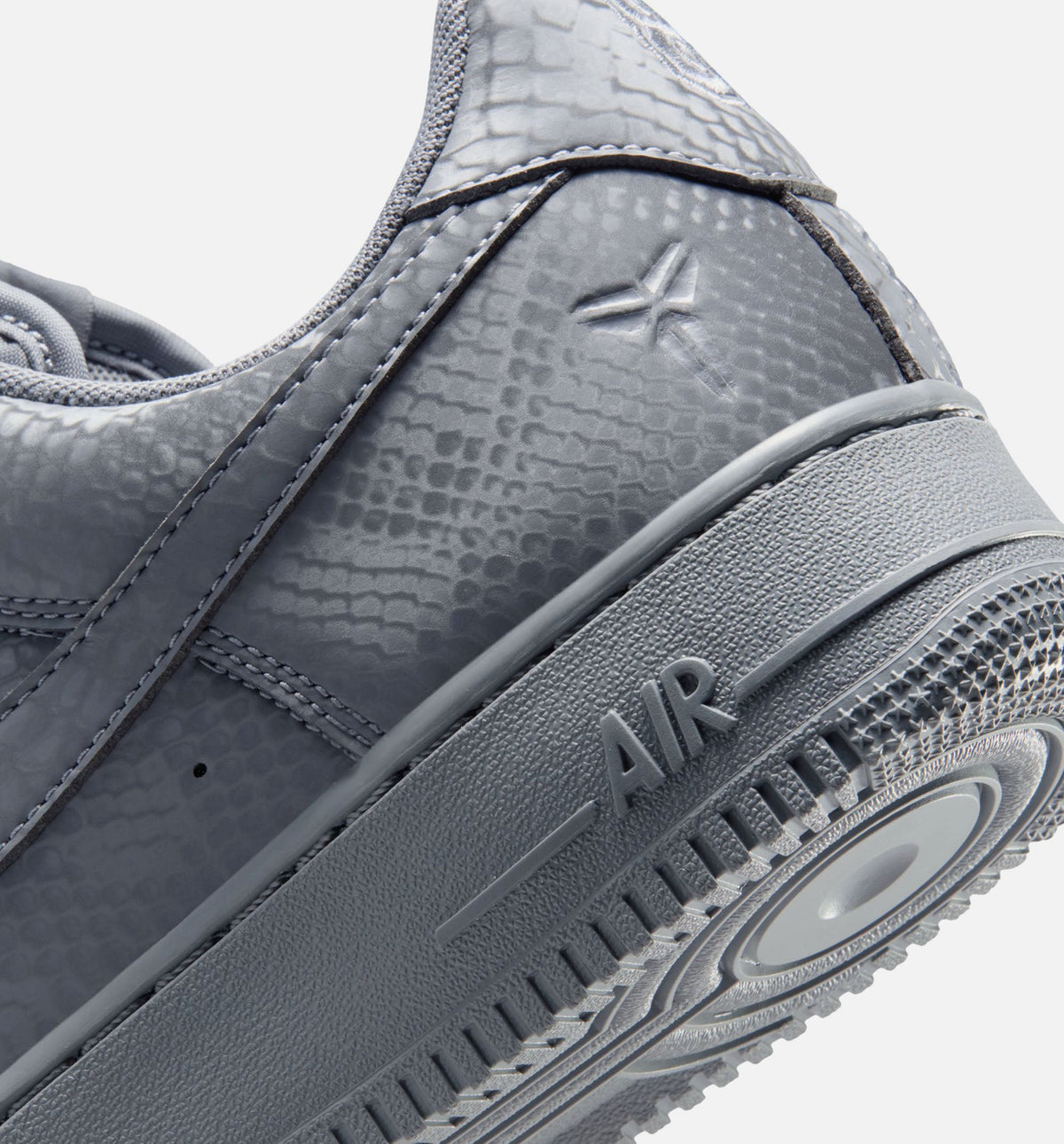 Kobe Air Force 1 Low Men's Lifestyle Shoes - Cool Grey/Wolf Grey