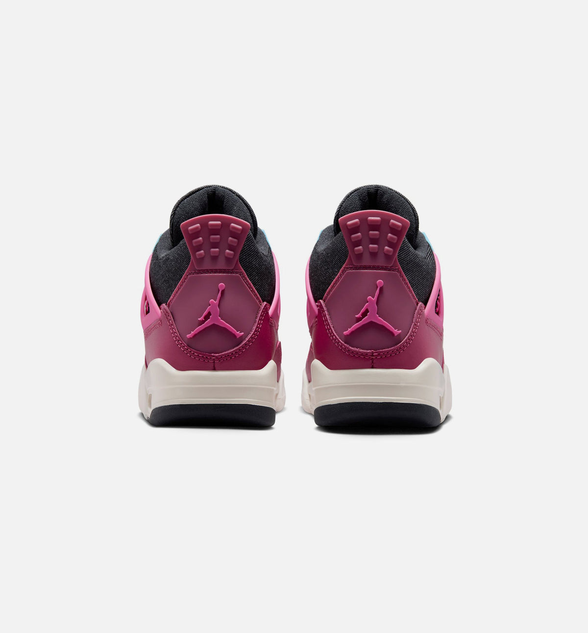 Air Jordan 4 Retro She's A Star Grade School 生活方式鞋 - Sweet Beet/Desert Pink/Off Noir/Chalk