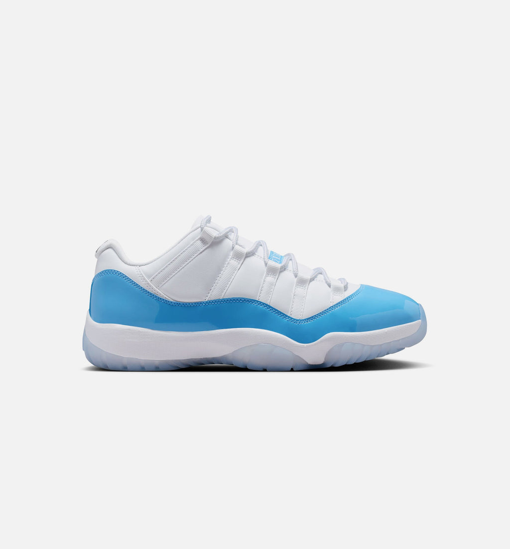 Air Jordan 11 Retro Low University Blue 男款生活方式鞋 - White/University Blue/Black