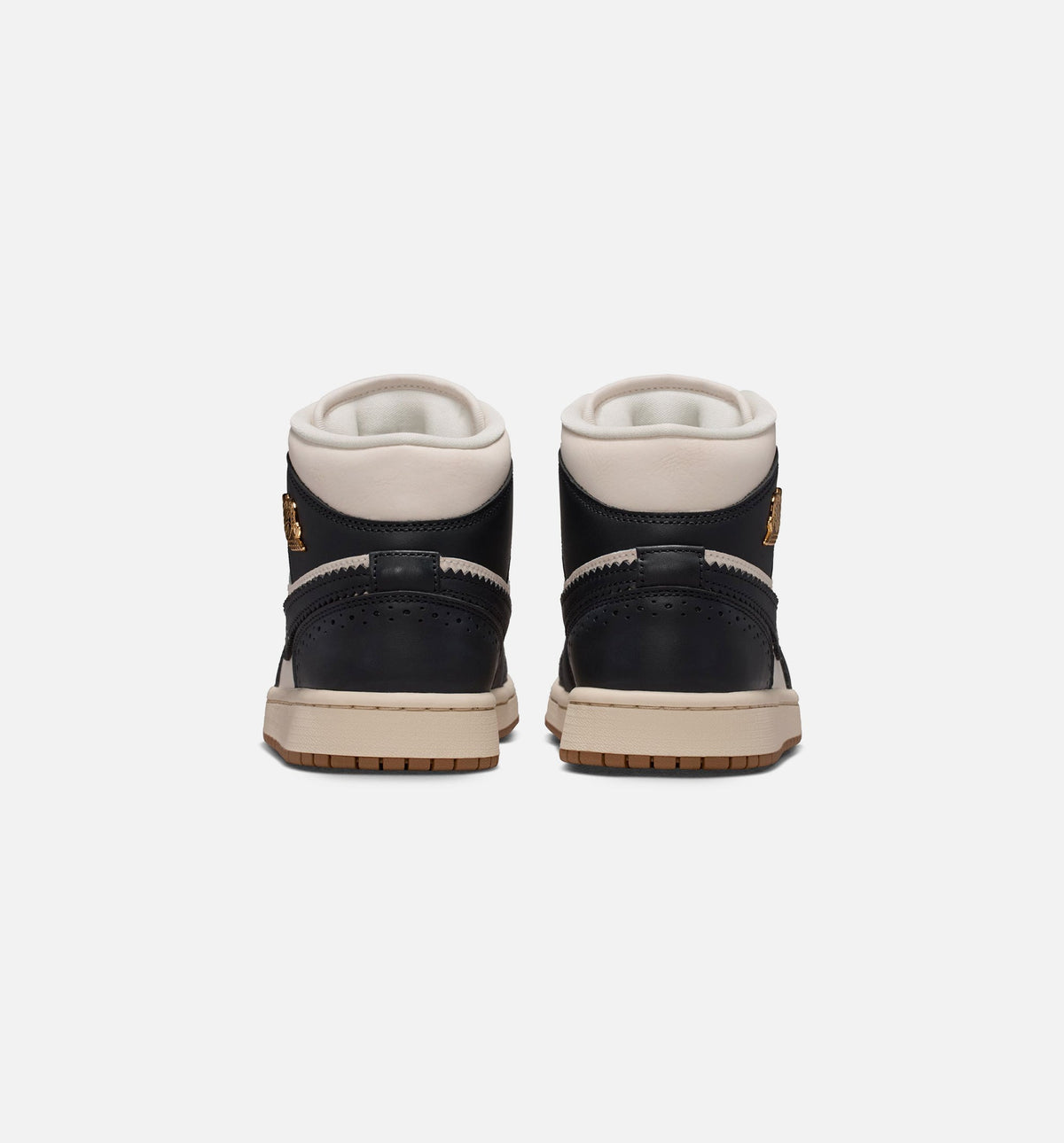 Air Jordan 1 Mid SE 女款生活方式鞋 - Off-Noir/Chalk/Pearl White
