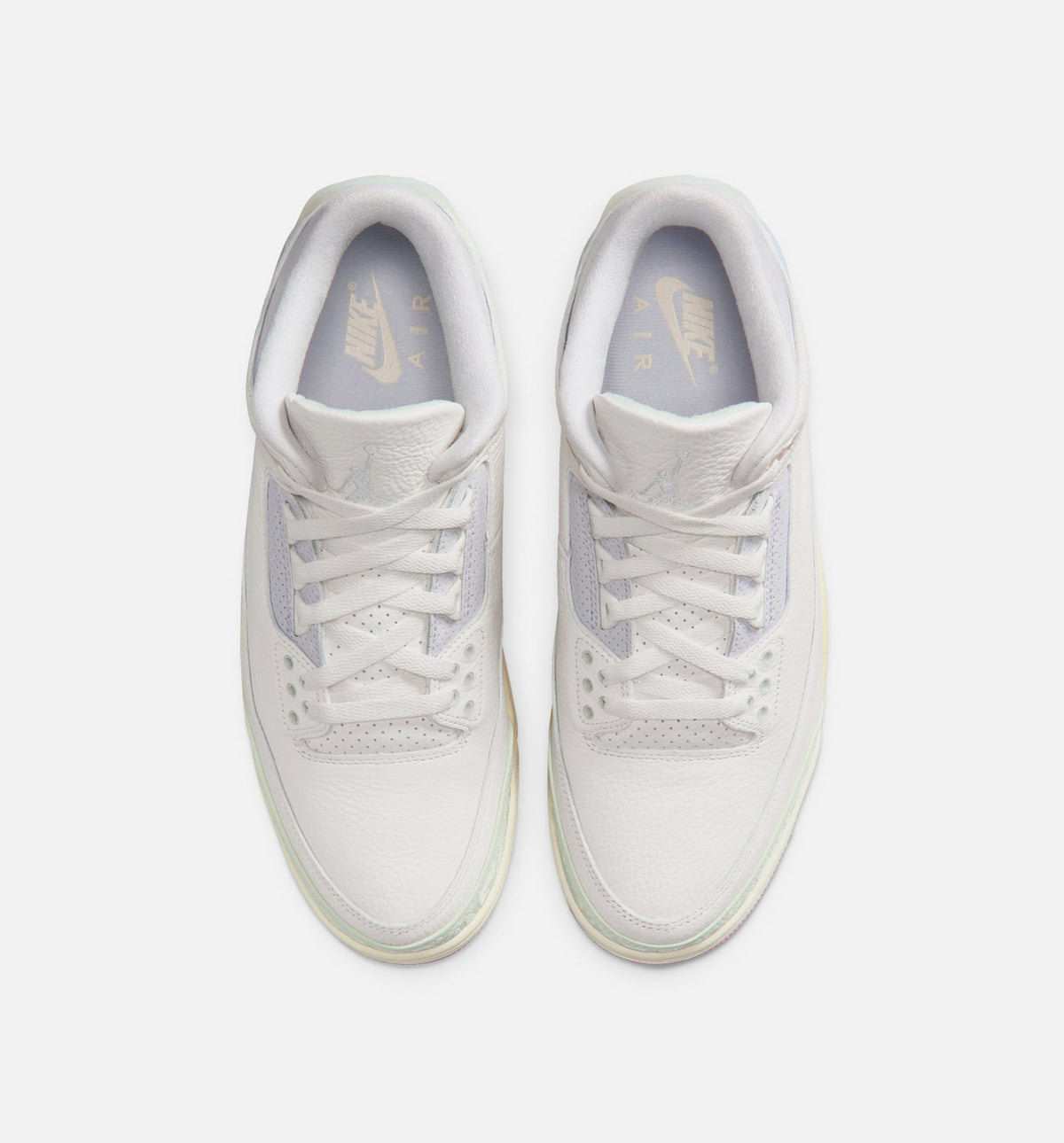 Air Jordan 3 Retro Sail And Jade Aura 男款生活方式鞋 - Sail/Jade Aura/Aura/Iced Carmine