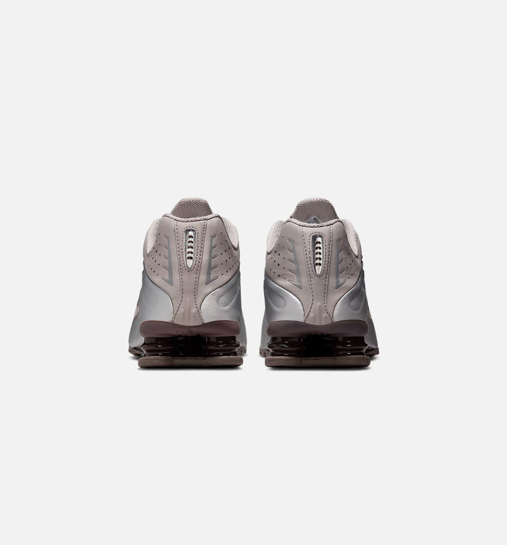 Shox R4 Men's Lifestyle Shoes - Cave Stone/College Grey/Baroque Brown