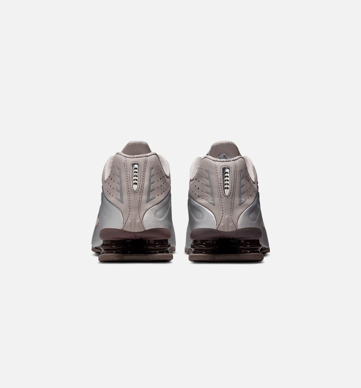 Shox R4 Men's Lifestyle Shoes - Cave Stone/College Grey/Baroque Brown