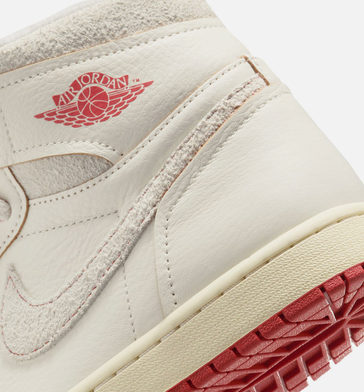 Air Jordan 1 High OG Rare Air Women's Shoes - Sail/Cinnabar/Light Bone