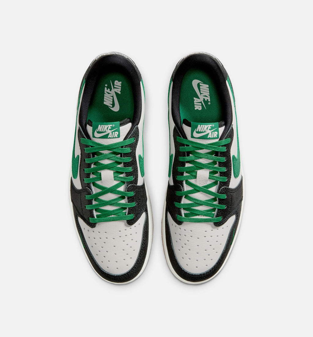 Air Jordan 1 Retro Low OG Phantom And Pine Green 男款生活方式鞋 - Phantom/Pine Green/Black