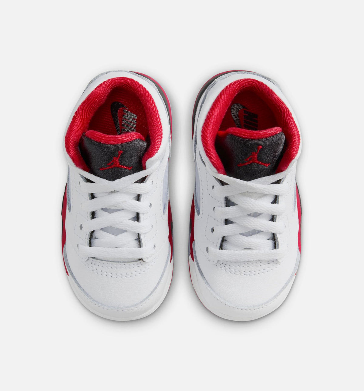 Air Jordan 5 Retro Fire Red 婴幼尺码生活方式鞋 - Fire Red/White