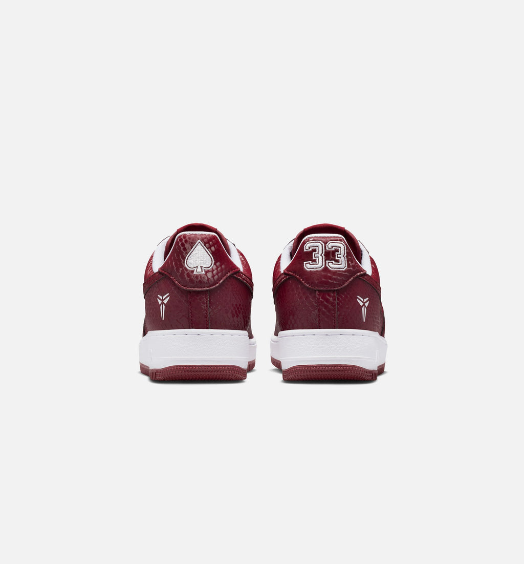 Kobe Air Force 1 Low Merion Men's Lifestyle Shoes - Team Red/White