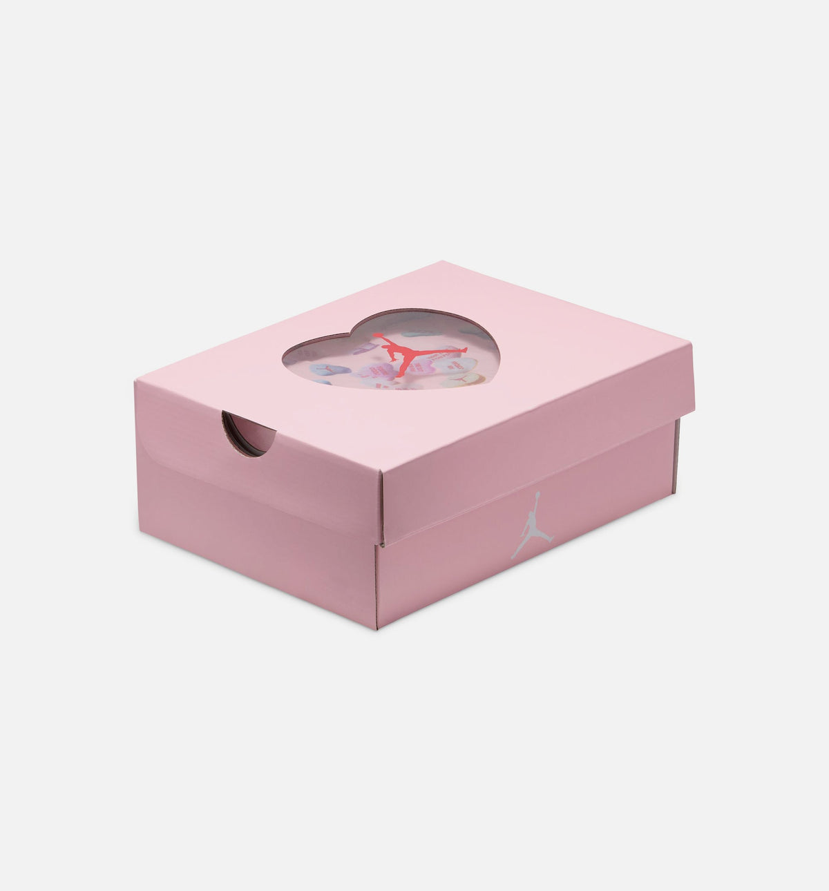 Air Jordan 4 Retro Medium Soft Pink 学前児童生活方式鞋 - White/Medium Soft Pink/Half Blue