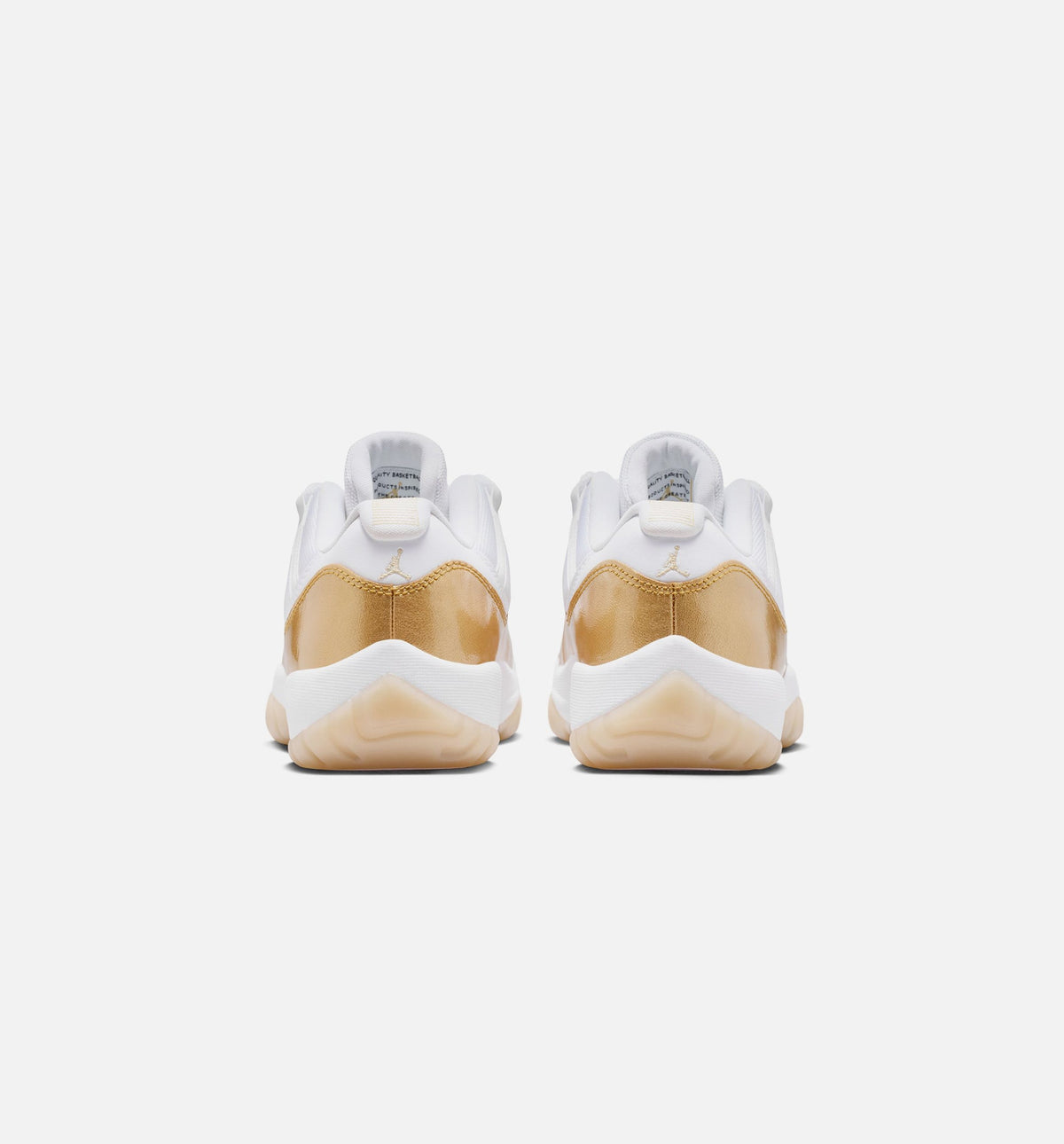 Air Jordan 11 Retro Low Women's Shoes - White/Metallic Gold/Team Gold