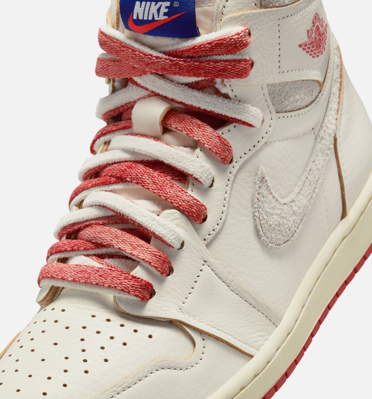 Air Jordan 1 High OG Rare Air Women's Shoes - Sail/Cinnabar/Light Bone
