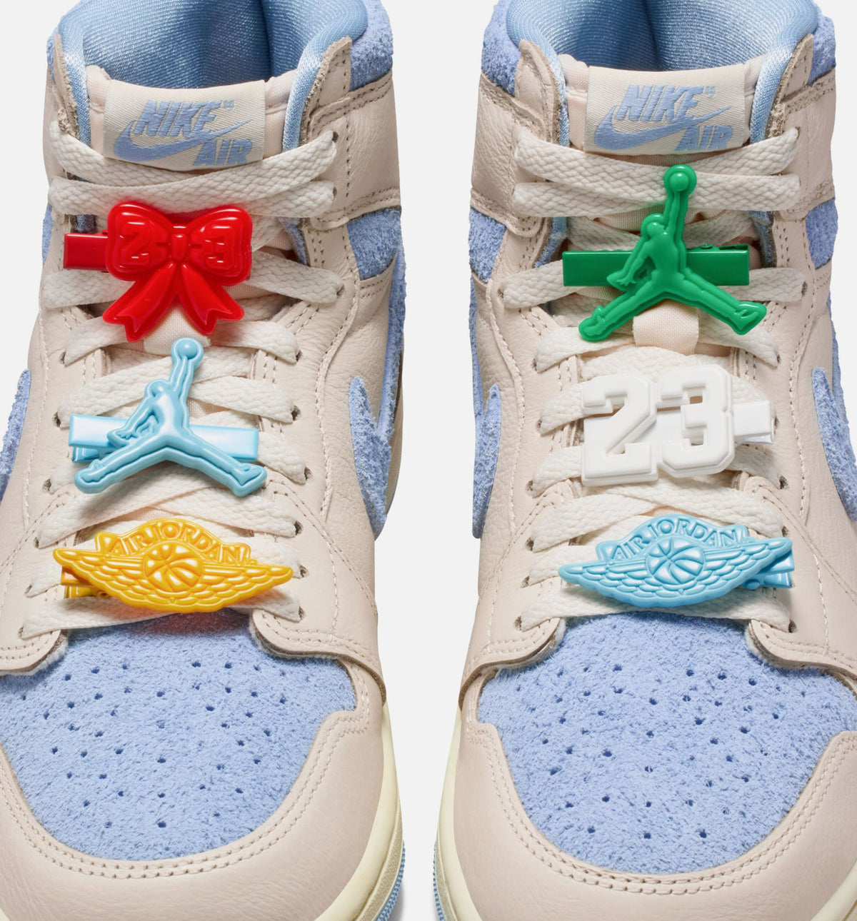 Air Jordan 1 Retro High OG Psychic Blue 女款生活方式鞋 - Pale Ivory/Psychic Blue/Coconut Milk