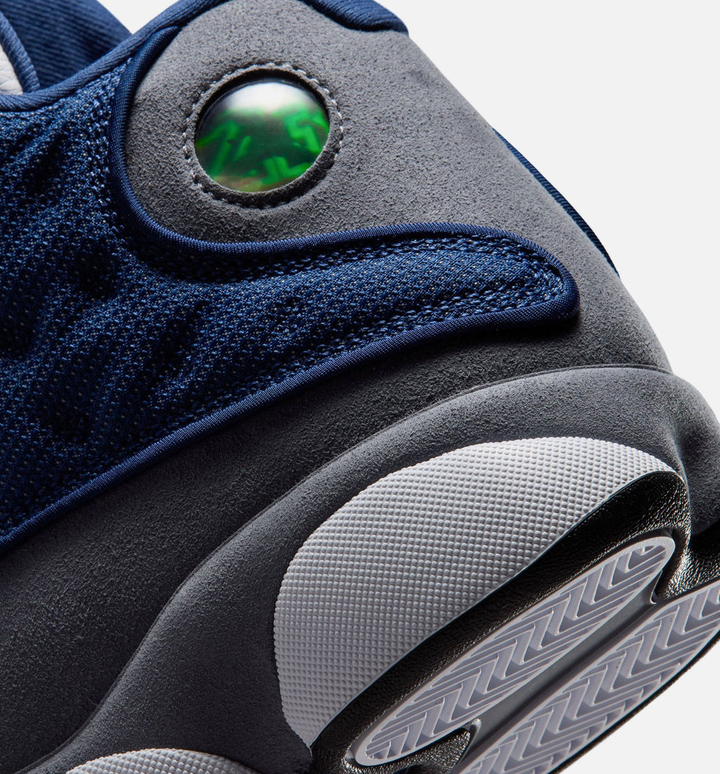 Air Jordan 13 Retro Navy And Flint Grey 男款生活方式鞋 - Navy/University Blue/Flint Grey/White