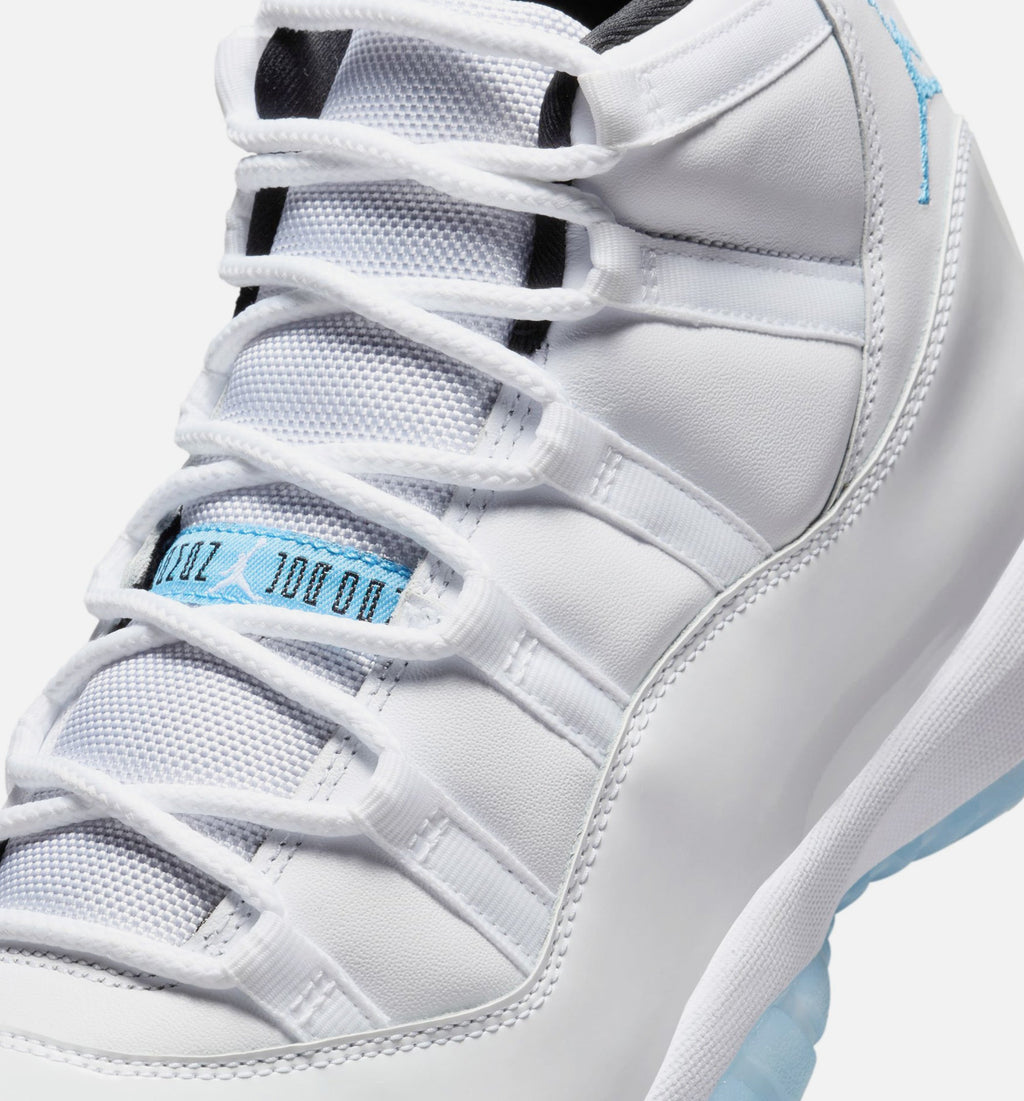 Air Jordan 11 Retro Legend Blue 男款生活方式鞋 - White/Legend Blue/Black