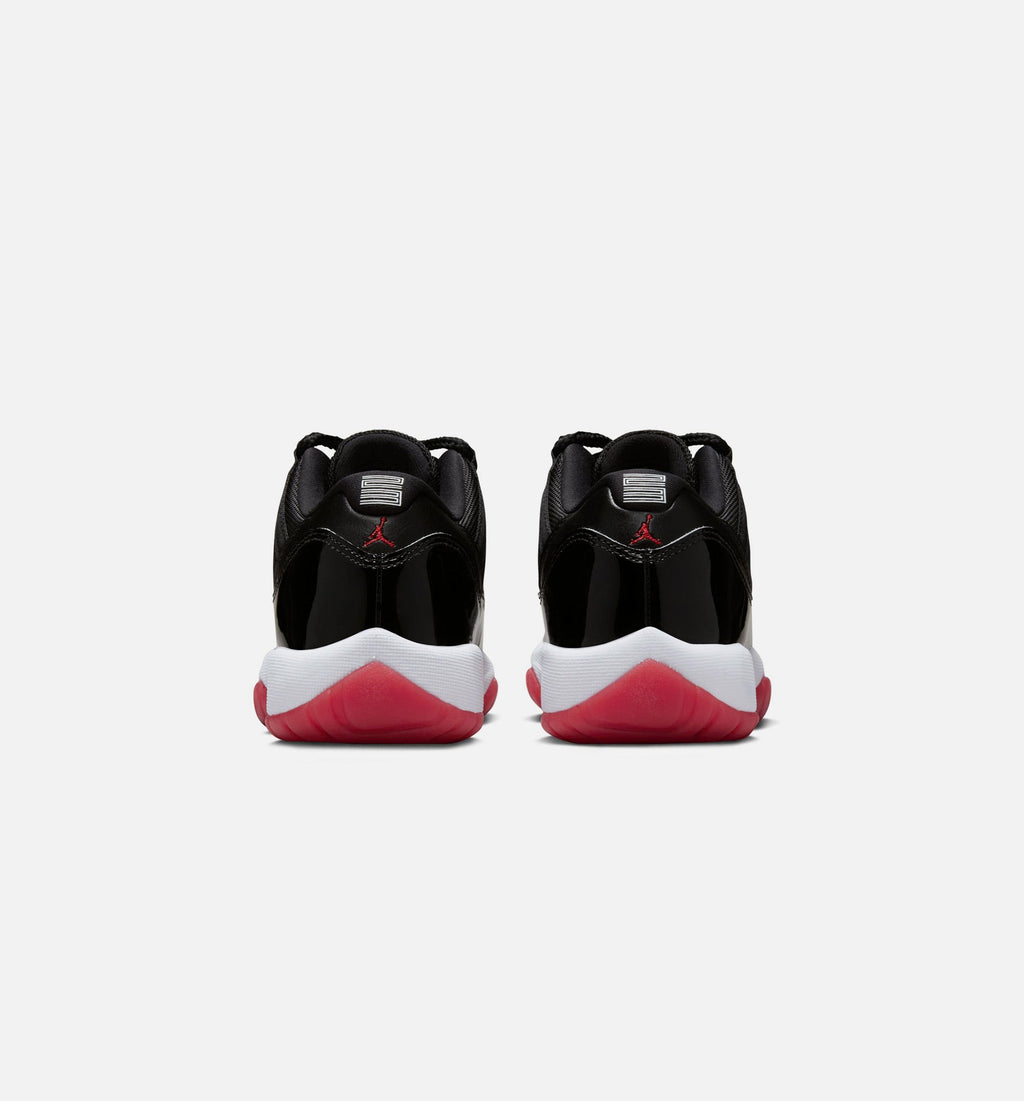 Air Jordan 11 Retro Bred Grade School 生活方式鞋 - Black/Varsity Red/White