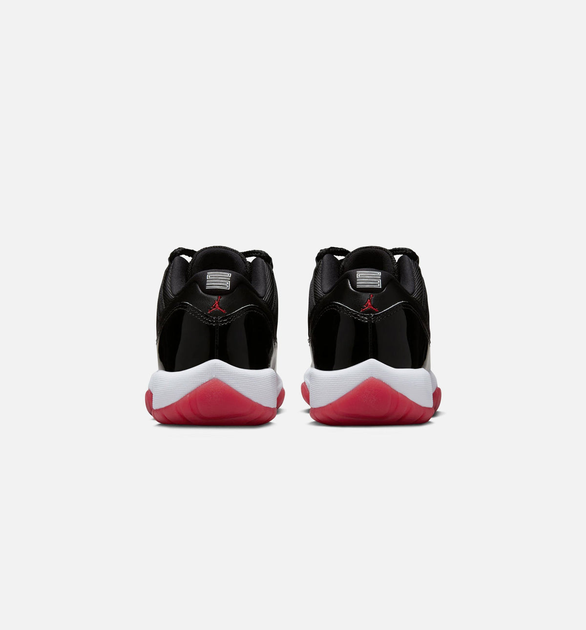 Air Jordan 11 Retro Bred Grade School 生活方式鞋 - Black/Varsity Red/White