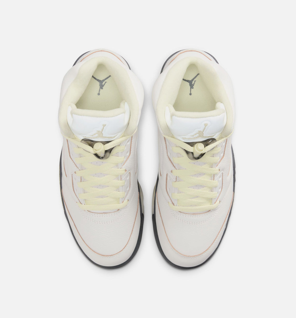Air Jordan 5 Retro Women's Lifestyle Shoes - Sail/Luminous Green/Anthracite