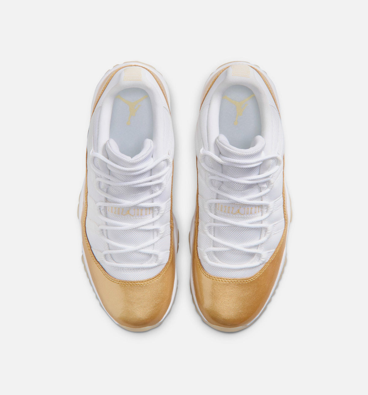 Air Jordan 11 Retro Low Women's Shoes - White/Metallic Gold/Team Gold