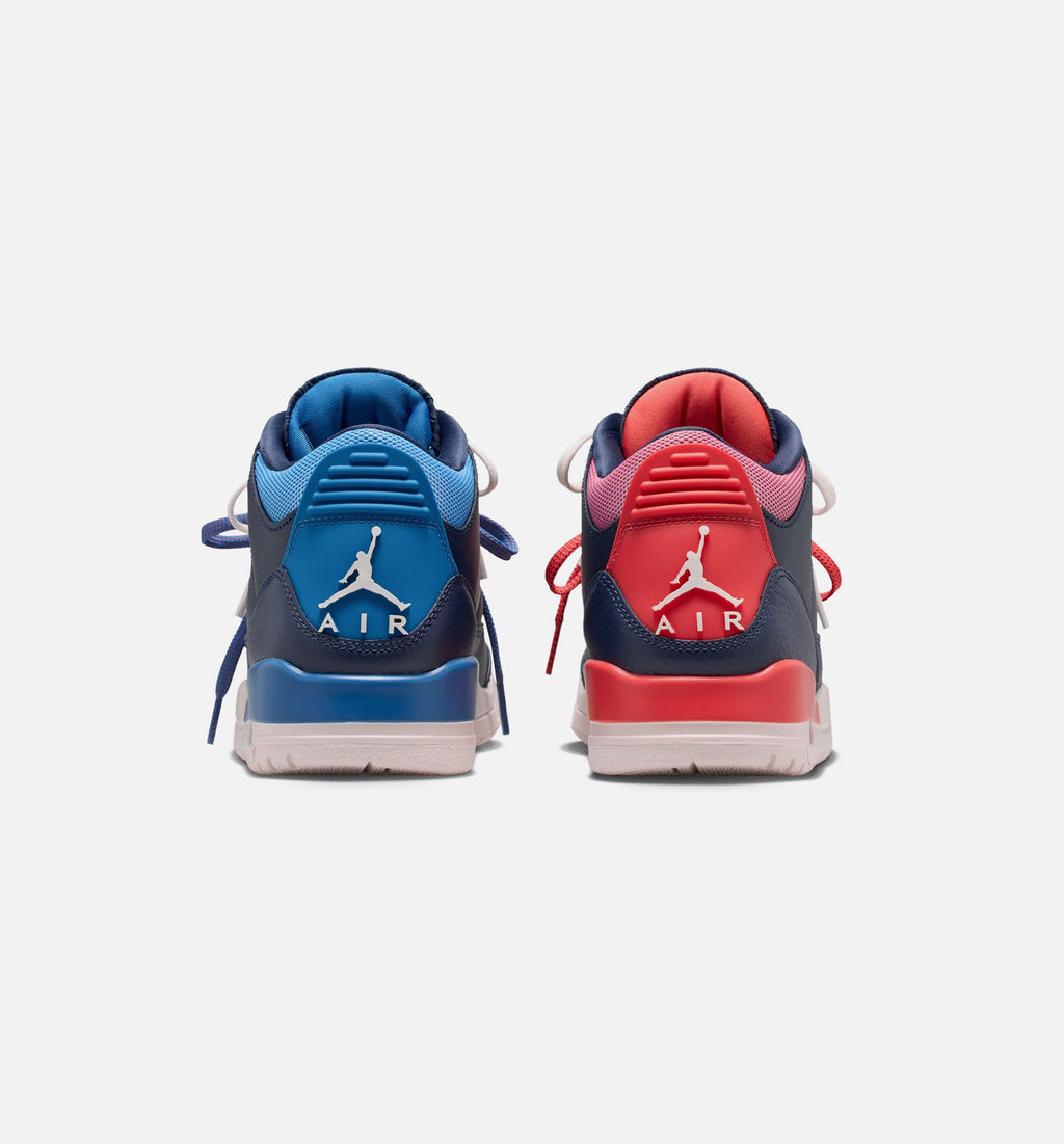 Air Jordan 3 Retro Sport Renaissance 女款生活方式鞋 - Obsidian/Chalk/Track Red