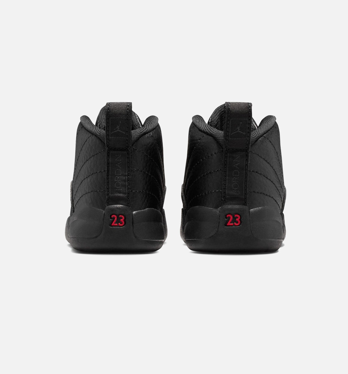 Air Jordan 12 Retro Bloodline 婴幼尺码生活方式鞋 - Black/Varsity Red