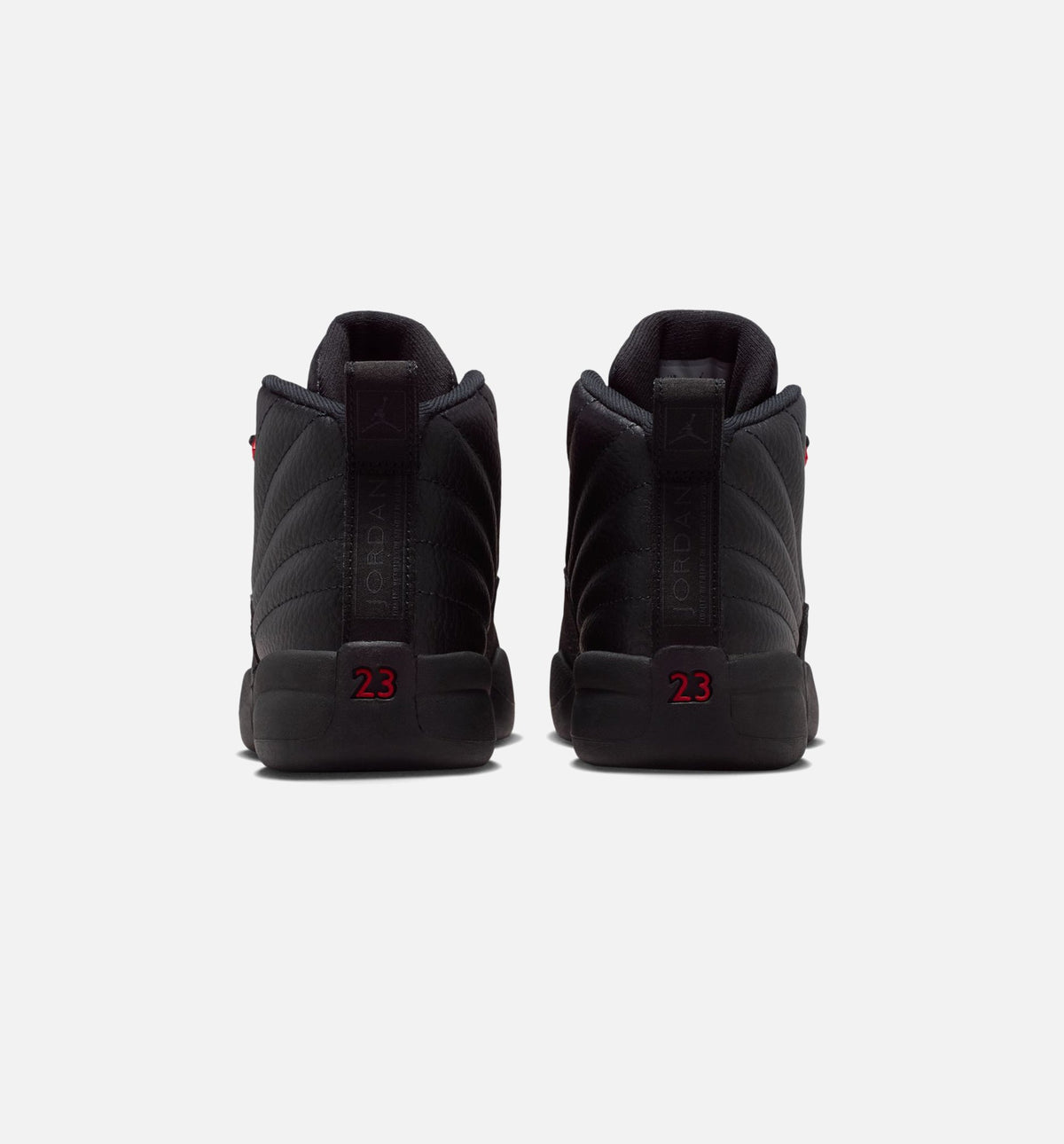 Air Jordan 12 Retro Bloodline 学前児童生活方式鞋 - Black/Varsity Red
