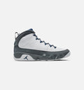 Air Jordan 9 Retro Flint Grey and French Blue 男款生活方式鞋 - White/French Blue/Flint Grey