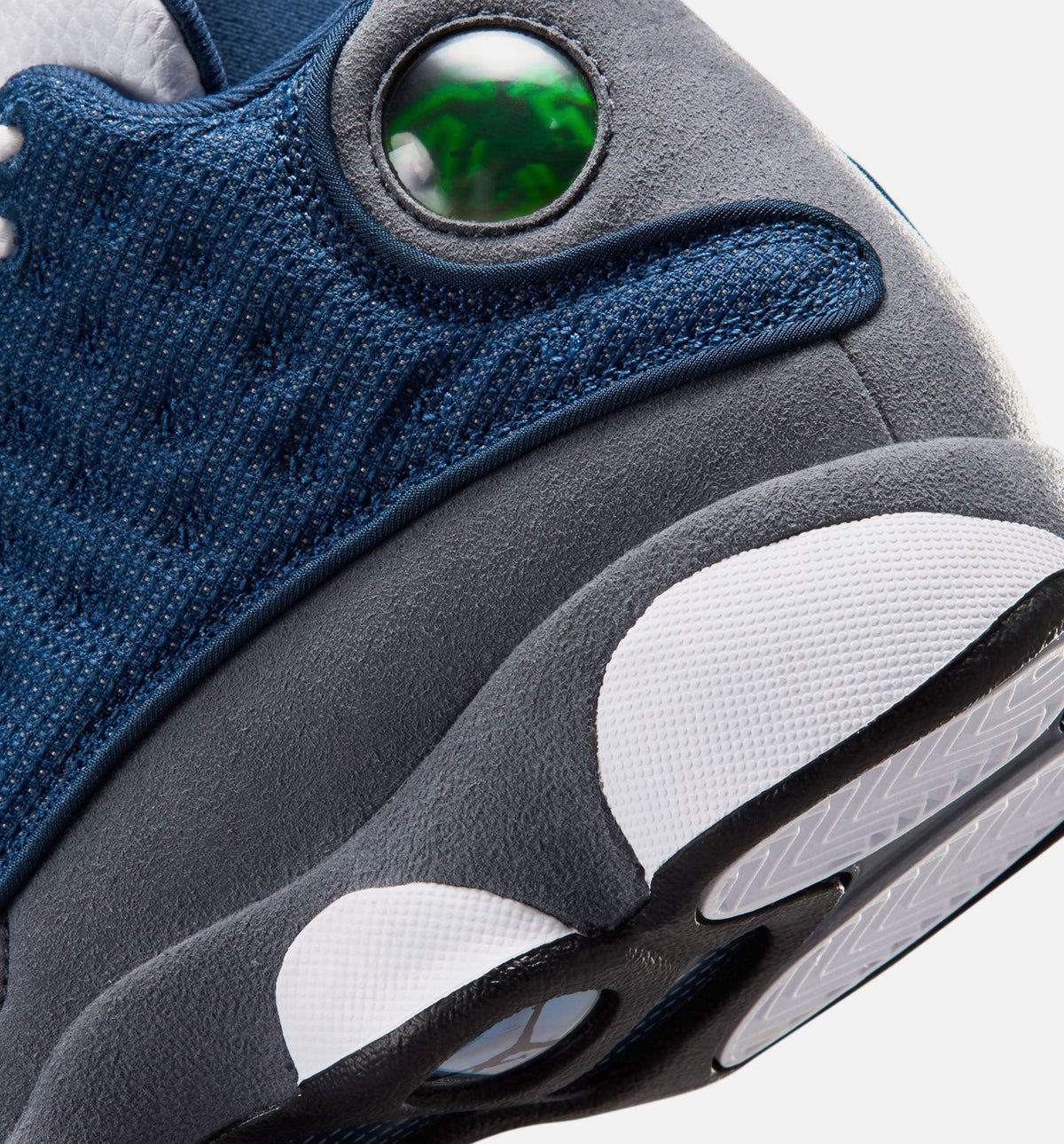 Air Jordan 13 Retro Navy And Flint Grey Grade School 生活方式鞋 - Navy/University Blue/Flint Grey/White