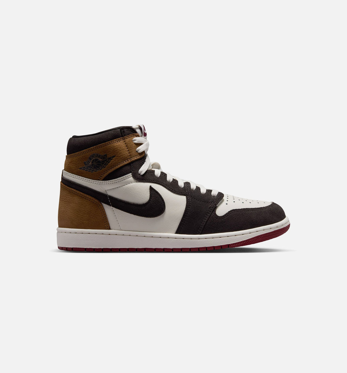 Air Jordan 1 Retro High OG Love Letter 男款生活方式鞋 - Shadow Brown/Team Red/Light British Tan