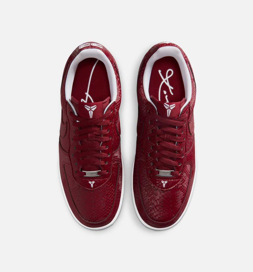 Kobe Air Force 1 Low Merion Men's Lifestyle Shoes - Team Red/White