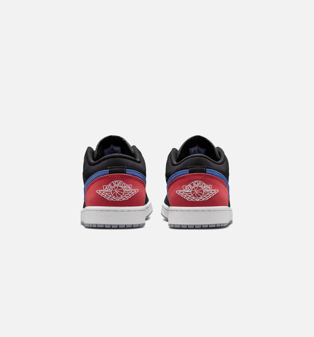 Air Jordan 1 Low 男款生活方式鞋 - Black/Summit White/True Blue/Varsity Red