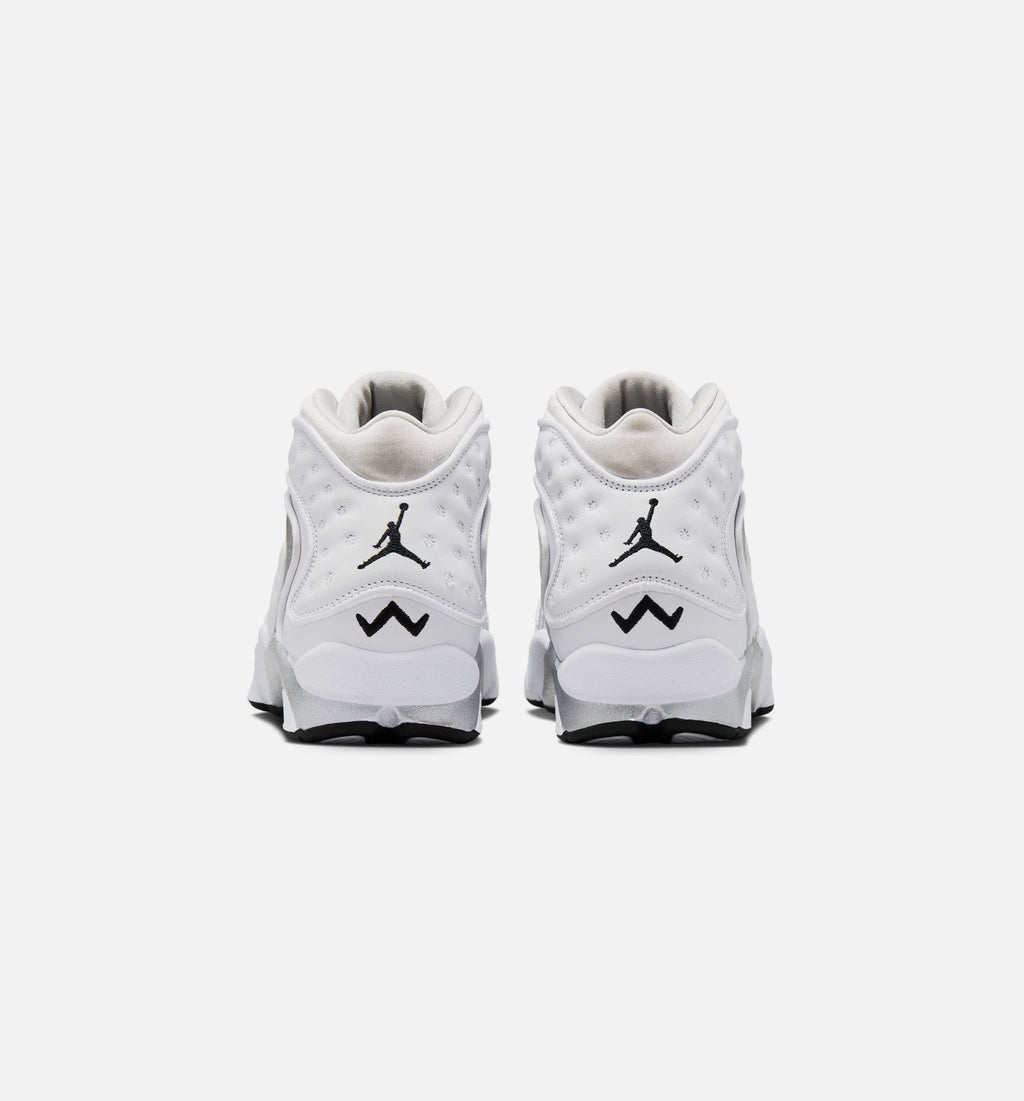 Air Jordan OG Women's Lifestyle Shoes - White/Black/Metallic Silver