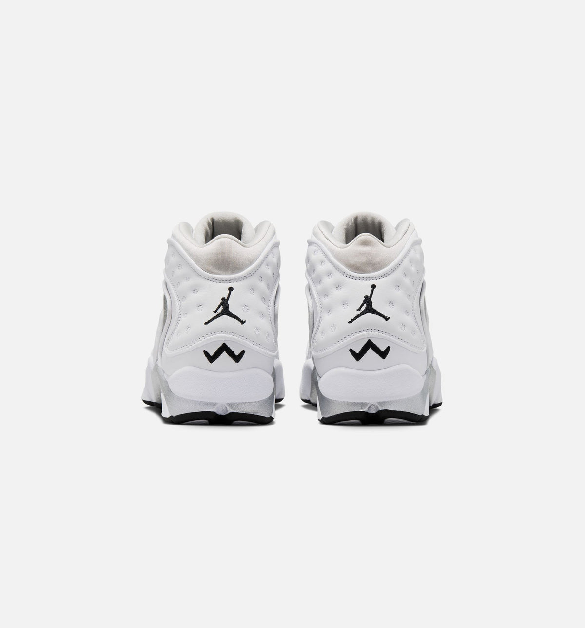 Air Jordan OG Women's Lifestyle Shoes - White/Black/Metallic Silver