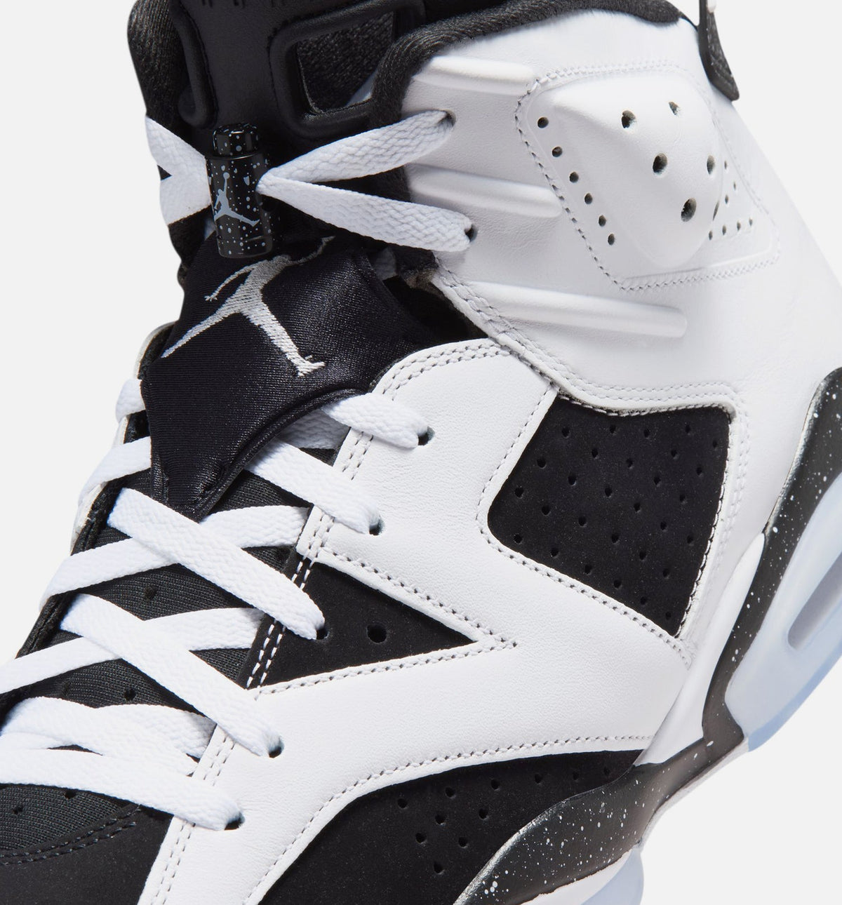 Air Jordan 6 Retro Black And White 男款生活方式鞋 - Black/White