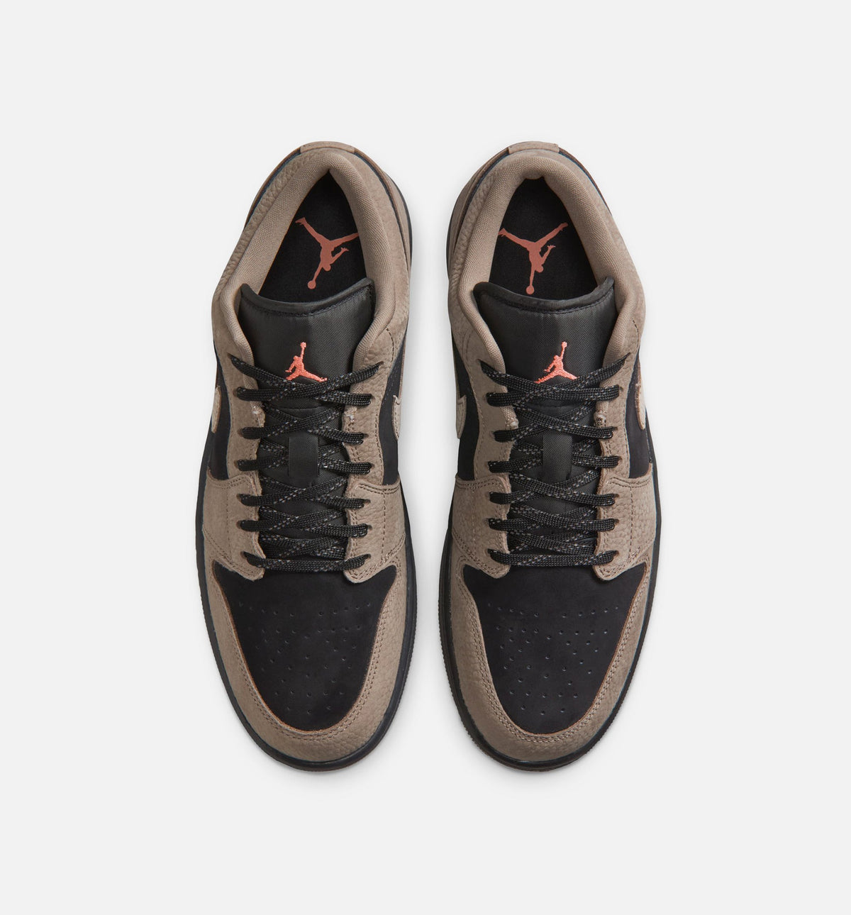 Air Jordan 1 Low SE 男款生活方式鞋 - Black/Olive Grey/Light Wild Mango
