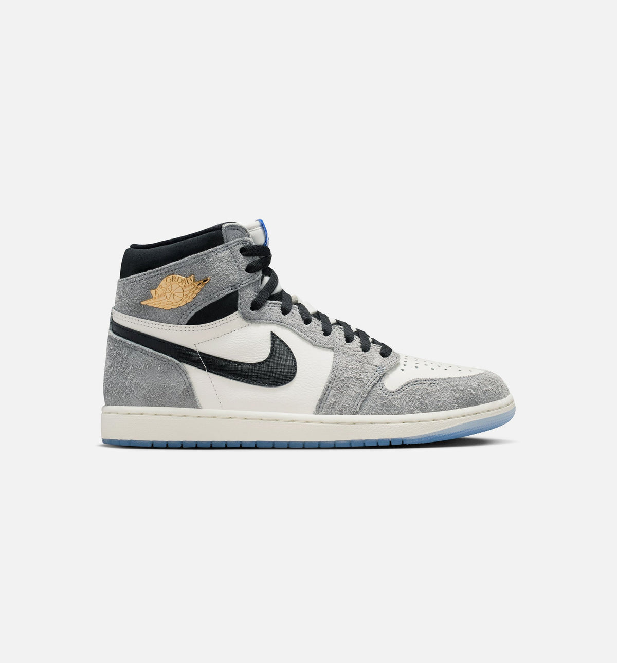 Air Jordan 1 Retro High OG Cool Grey 男款生活方式鞋 - Cool Grey/Black/Game Royal/Sail
