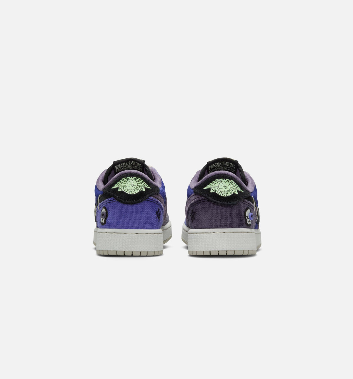 Air Jordan 1 Low OG Regency Purple Grade School 生活方式鞋 - Regency Purple/Vapor Green/Dark Raisin