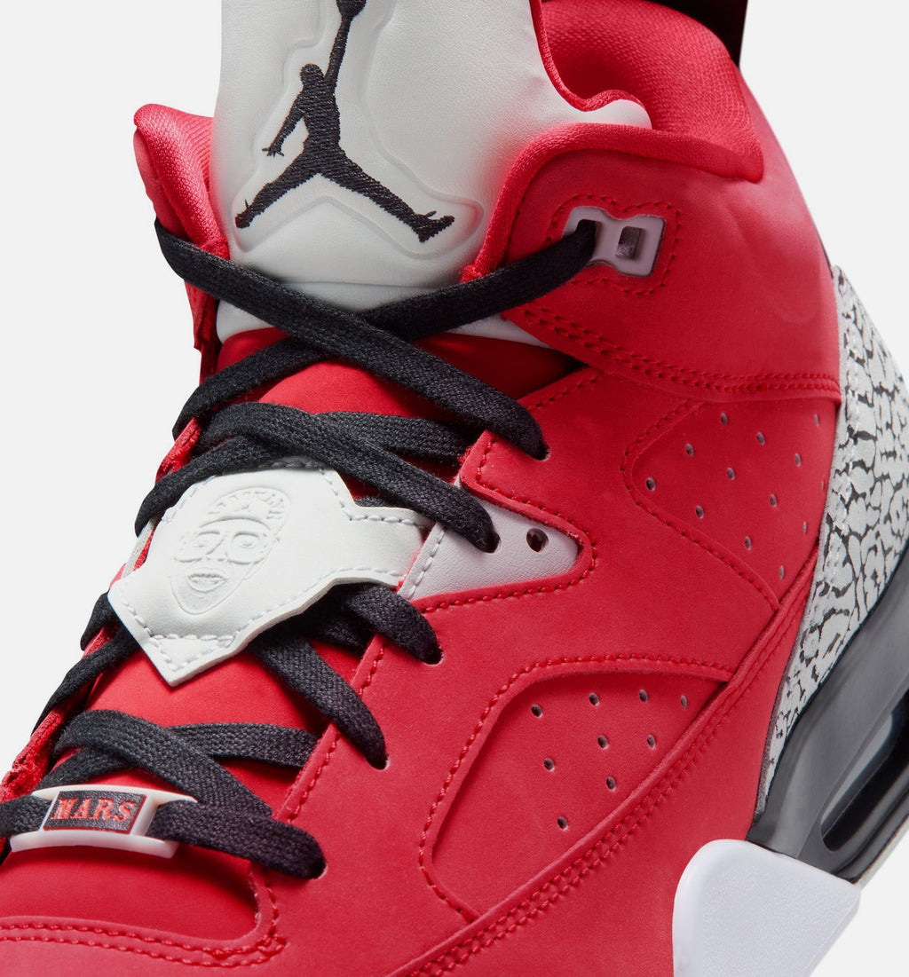 Son of Mars Low 男款生活方式鞋 - Fire Red/Black/Grey Mist/White