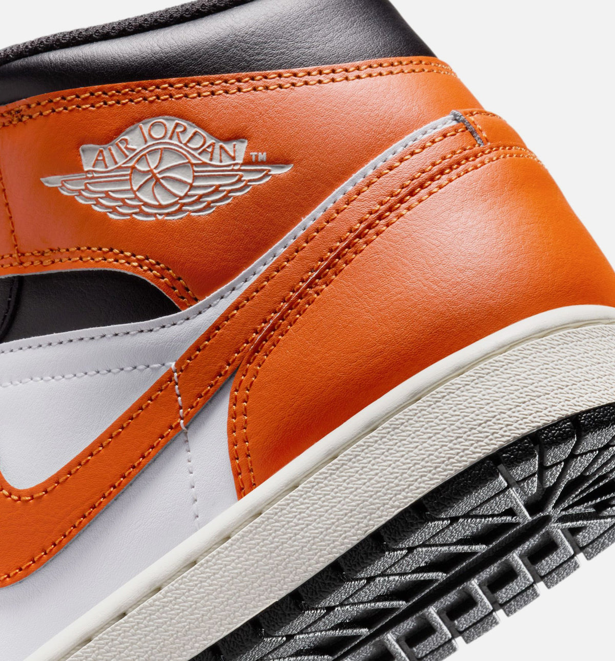 Air Jordan 1 Mid 男款生活方式鞋 - Starfish/White/Sail/Black